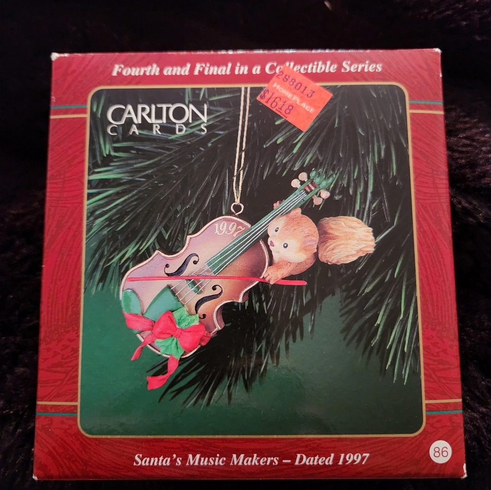 BNIB Carlton Cards 1997 ornament